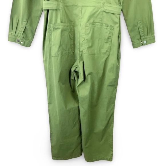 Good American Oversized Army Green Jumpsuit | Size 0 (XS-S) - Picture 12 of 16